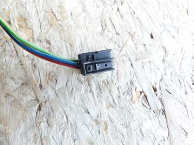 Mercedes Black 8 Pole 4 Wire Connector A00154510733